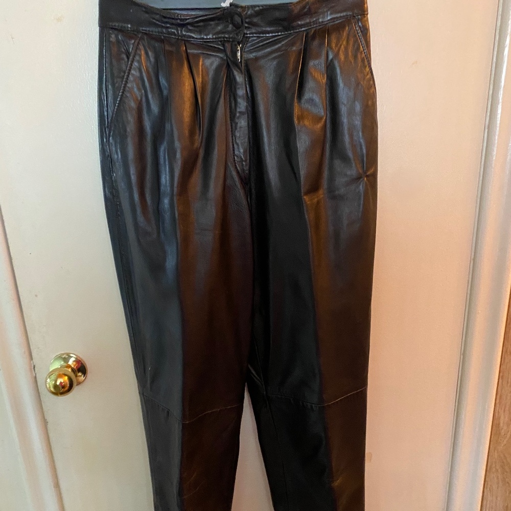 Vintage leather pants